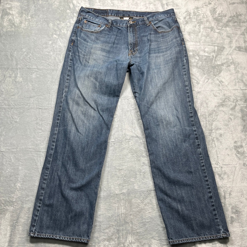 Lucky Brand Jeans Mens 36 Blue 181 Relaxed Straight Leg Denim
